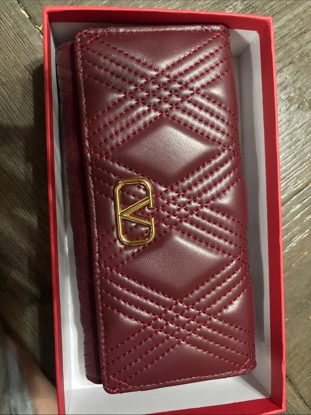 Valentino Garavani Red wallet